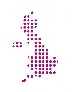 An illustration of a map showing the United Kingdom